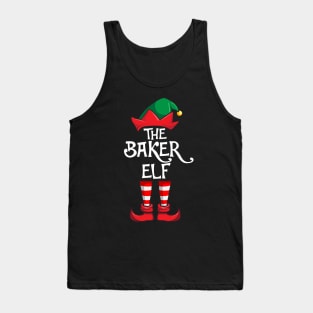 Baker Elf Matching Family Christmas Tank Top